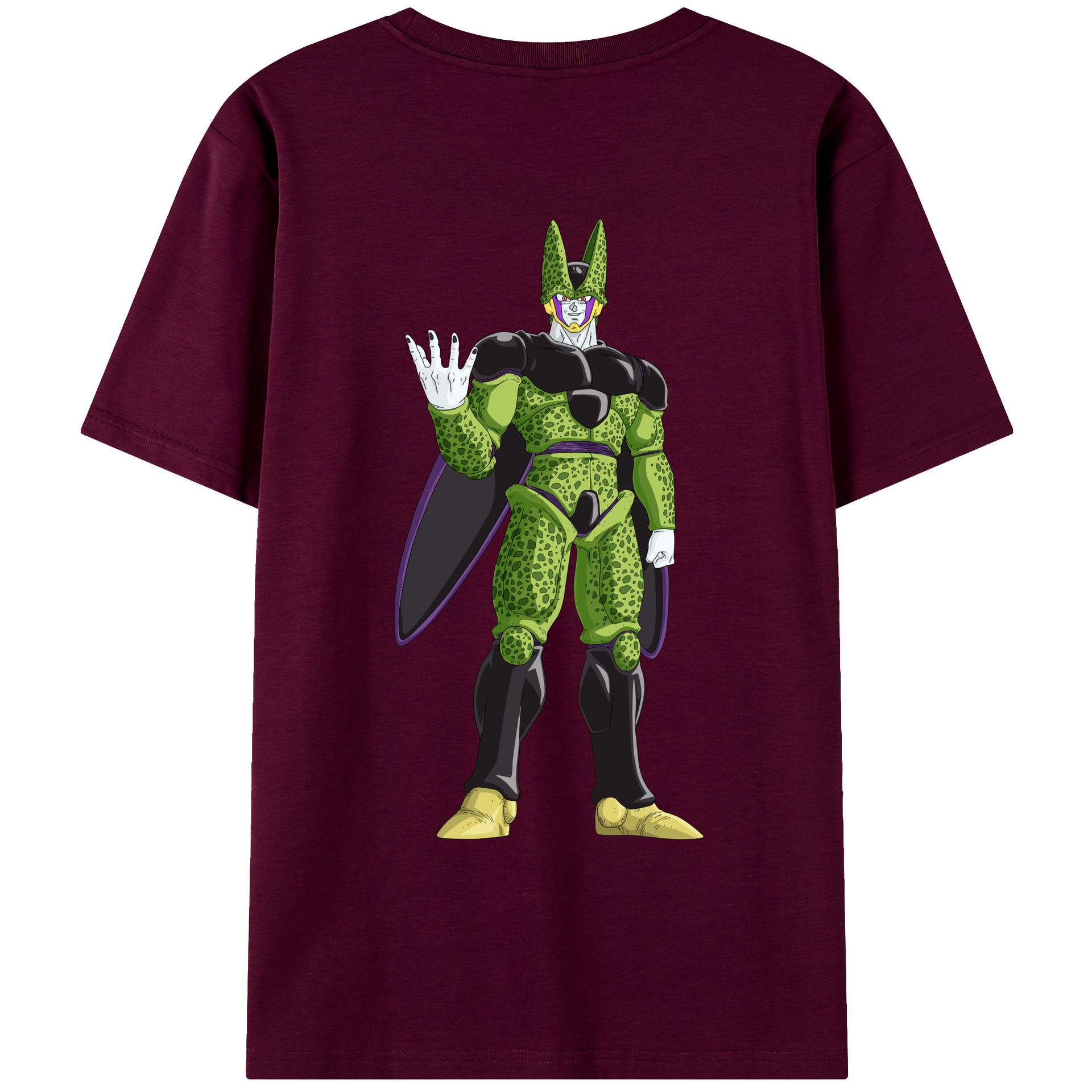 （画像用） ドラゴンボール セル DRAGON BALL Cell レディース半袖Tシャツ(バックプリント)